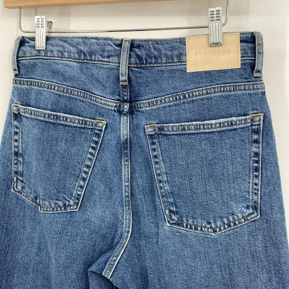 Everlane Women's High Rise Jeans - Blue - Picture 8 of 12